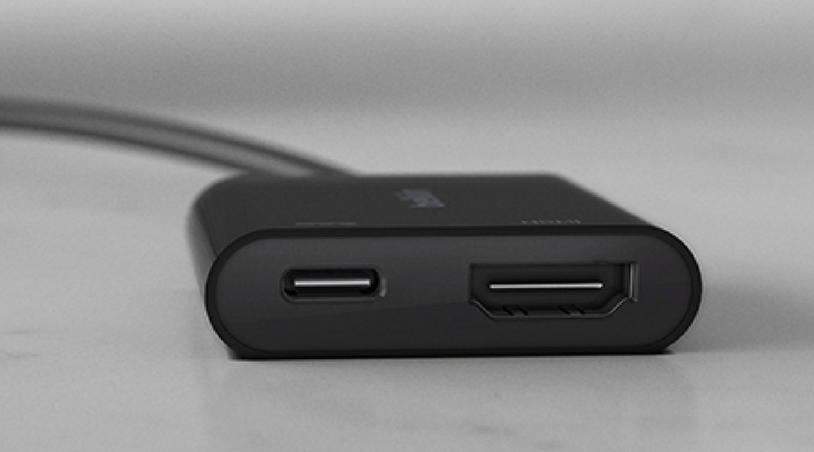 ตัวแปลง Belkin 3.0 USBC to HDMI Adapter with Power Pass 15cm